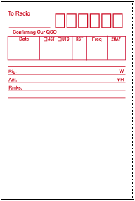 Qsl Template